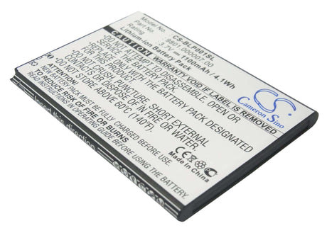 Battery For Blaupunkt America 3.7v, 1100mah - 4.07wh Mobile, SmartPhone Cameron Sino Technology Limited   