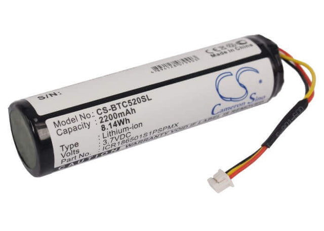 Battery For Blaupunkt Lucca 5.2, Travelpilot Lucca, 3.7v, 2200mah - 8.14wh GPS, Navigator Cameron Sino Technology Limited   