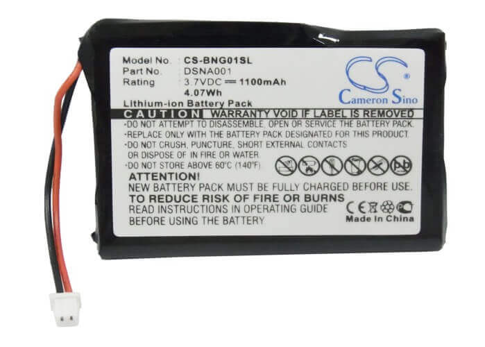 Battery For Blaupunkt Navi Gps, Travelpilot Lucca 3.3, 3.7v, 1100mah - 4.07wh GPS, Navigator Cameron Sino Technology Limited   