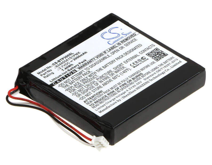 Battery For Blaupunkt Travelpilot Tp300 3.7v, 2200mah - 8.14wh GPS, Navigator Cameron Sino Technology Limited   