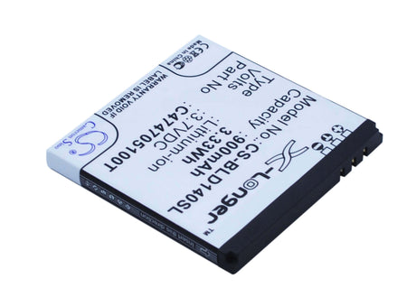 Battery For Blu Dash Jr, D140, D141s 3.7v, 900mah - 3.33wh Mobile, SmartPhone Cameron Sino Technology Limited   