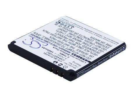 Battery For Blu Dash Junior 4.0, D142, Dash Jr 4.0 3.7v, 1000mah - 3.70wh Mobile, SmartPhone Cameron Sino Technology Limited   