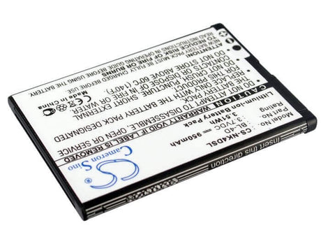 Battery For Blu Hero 2 3.7v, 950mah - 3.52wh Mobile, SmartPhone Cameron Sino Technology Limited   