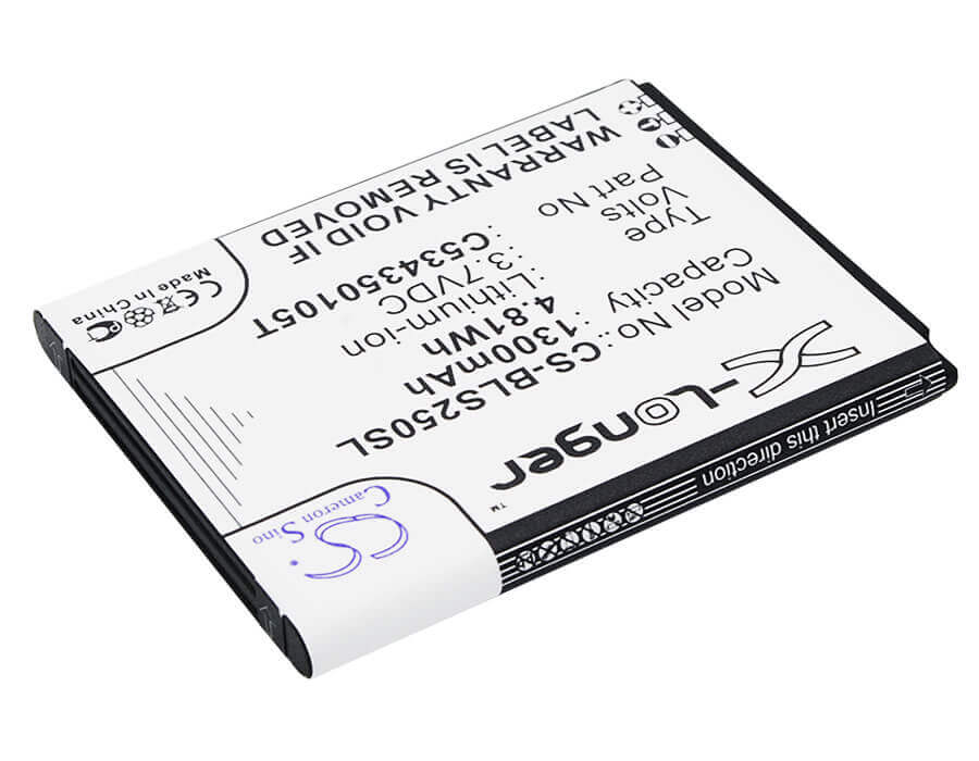 Battery For Blu Hero Jr, S250, S250x 3.7v, 1300mah - 4.81wh Mobile, SmartPhone Cameron Sino Technology Limited   