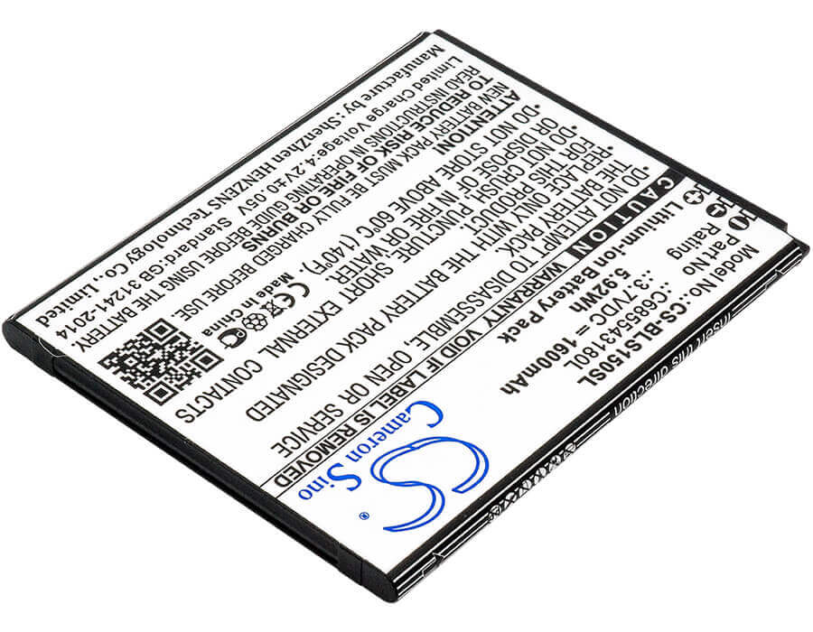 Battery For Blu, S0150uu, S0151uu, Studio X Mini 3.7v, 1600mah - 5.92wh Mobile, SmartPhone Cameron Sino Technology Limited   