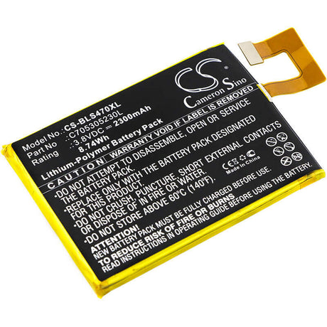 Battery For Blu Selfie S470 3.8v, 2300mah - 8.74wh Mobile, SmartPhone Cameron Sino Technology Limited   