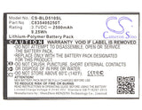 Battery For Blu Studio 5.3, Studio D510 3.7v, 2500mah - 9.25wh Mobile, SmartPhone Cameron Sino Technology Limited   