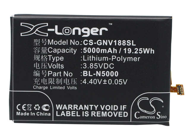 Battery For Blu Studio Energy, D810u, Studio Energy 2 3.85v, 5000mah - 19.25wh Mobile, SmartPhone Cameron Sino Technology Limited   