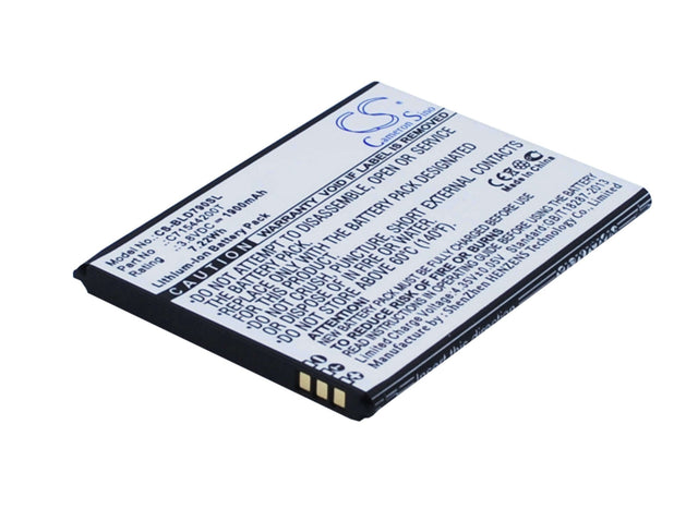 Smartphone battery For Blu Studio G, D790, D790u 3.8v, 1900mah - 7.22wh Mobile, SmartPhone Cameron Sino Technology Limited   