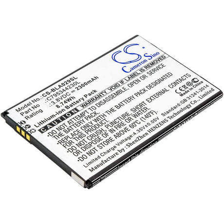 Battery For Blu Studio J5, S0290uu 3.8v, 2100mah - 7.98wh Mobile, SmartPhone Cameron Sino Technology Limited   