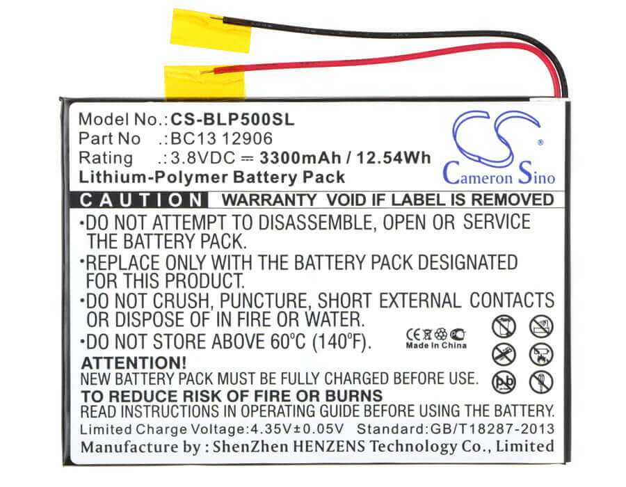 Battery For Blu Touchbook 7.0 Lte, P50 3.8v, 3300mah - 12.54wh Batteries for Electronics Cameron Sino Technology Limited   