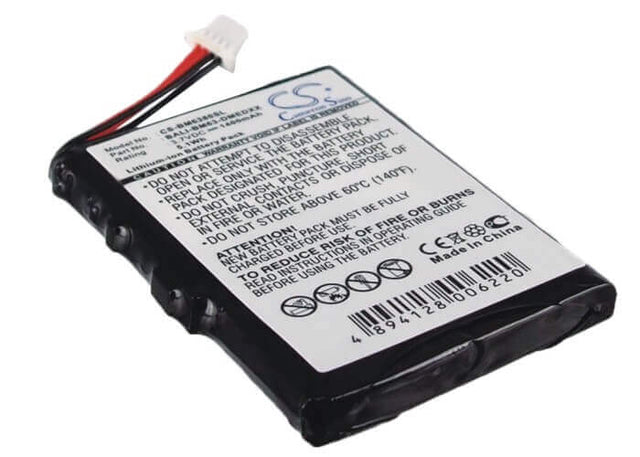 Battery For Bluemedia Bm-6280, Bm6380, Bm-6380 3.7v, 1400mah - 5.18wh GPS, Navigator Cameron Sino Technology Limited   