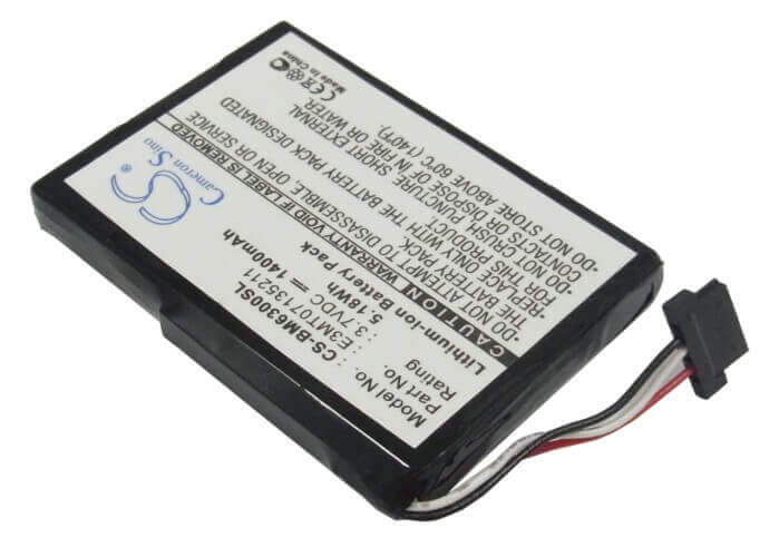 Battery For Bluemedia Bm6300, Bm6300t, Bm-6400 3.7v, 1400mah - 5.18wh GPS, Navigator Cameron Sino Technology Limited   