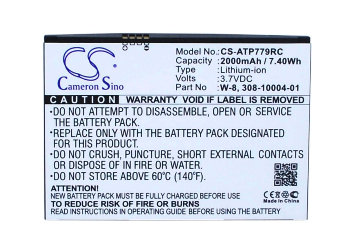 Battery For Boostmobile Ac779s, Aircard 779s, Aircard 779s 4g 3.7v, 2000mah - 7.40wh Hotspot Cameron Sino Technology Limited   