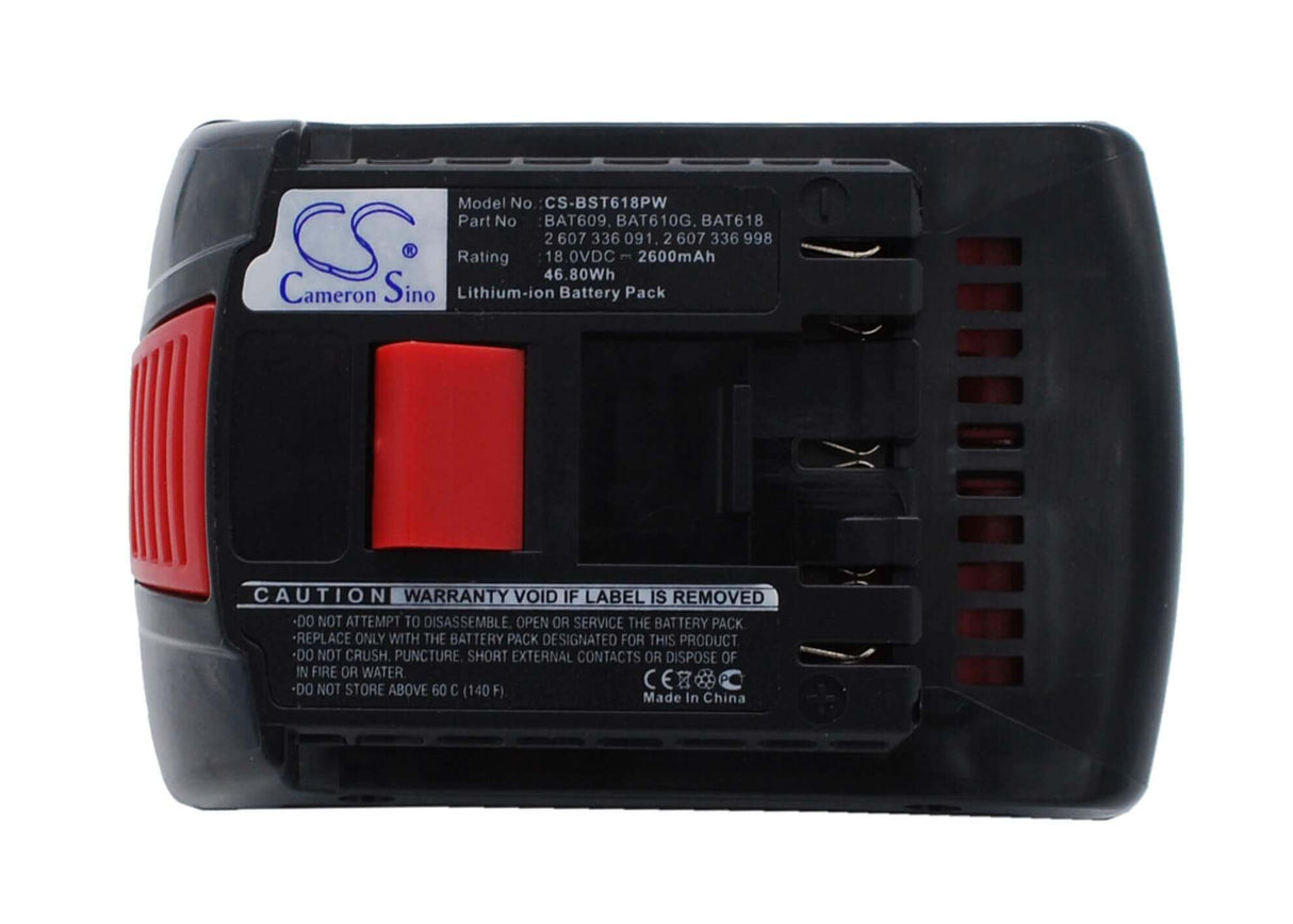 Battery For Bosch 17618, 17618-01, 25618-01 18v, 2600mah - 46.80wh Power Tools Cameron Sino Technology Limited (Power Tools)   