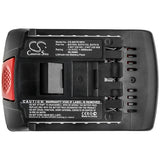 Battery For Bosch, 17618, 17618-01, 25618-01 18v, 5000mah - 90.00wh Power Tools Cameron Sino Technology Limited (Power Tools)   