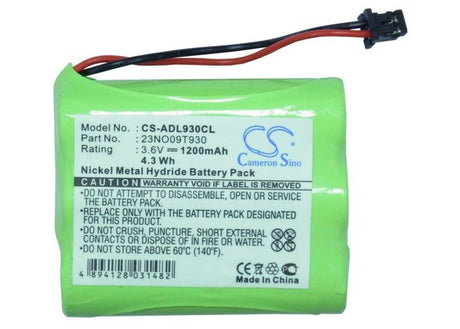 Battery For Bosch, Bt192, Cm517, Ct-com 314, 3.6v, 1200mah - 4.32wh Cordless Phone Cameron Sino Technology Limited (Cordless Phone)   