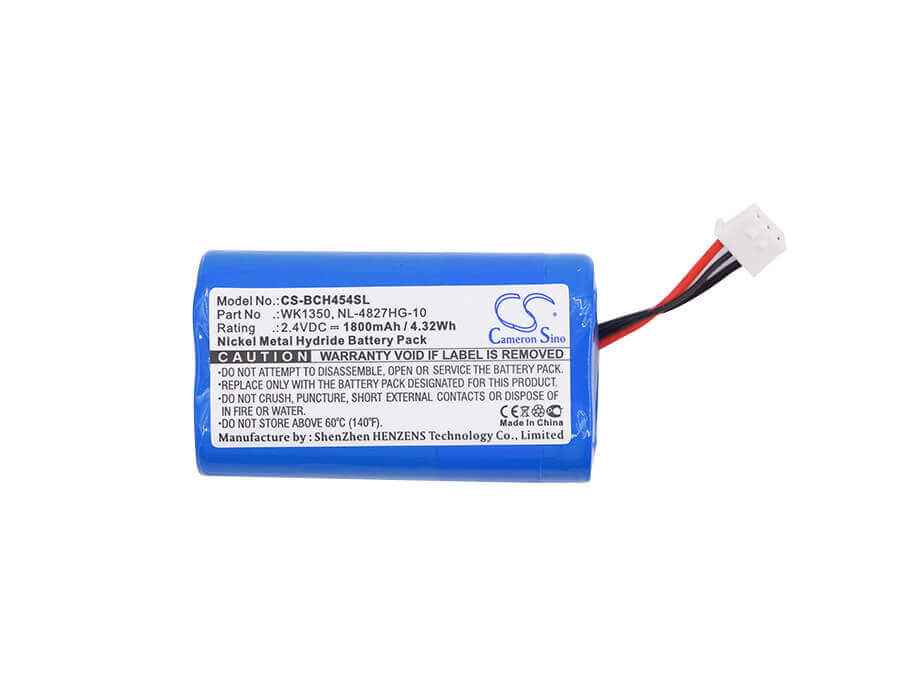 Battery For Bosch Integrus Pocket, Lbb 4540, Lbb4540/04 2.4v, 1800mah - 4.32wh Wireless Headset Cameron Sino Technology Limited   