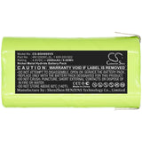 Battery For Bosch, P800sl, Schneide, 10 Ags 4.8v, 2000mah - 9.60wh Vacuum Cameron Sino Technology Limited   