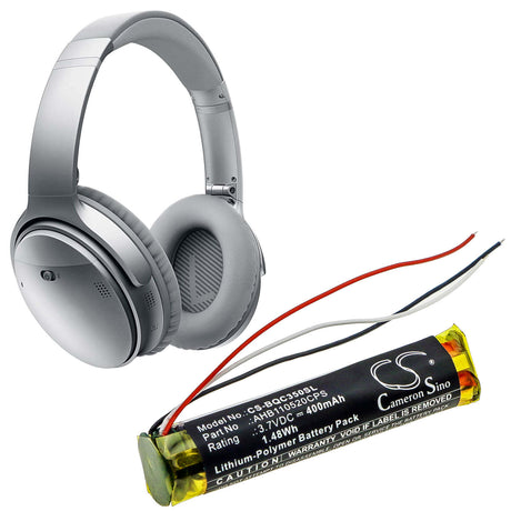 Battery For Bose, 419811, Qc35, Quietcomfort 35 3.7v, 400mah - 1.48wh Wireless Headset Cameron Sino Technology Limited   