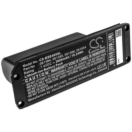 Battery For Bose, Soundlink Mini, Soundlink Mini One 7.4v, 2600mah - 19.24wh Batteries for Electronics Cameron Sino Technology Limited   