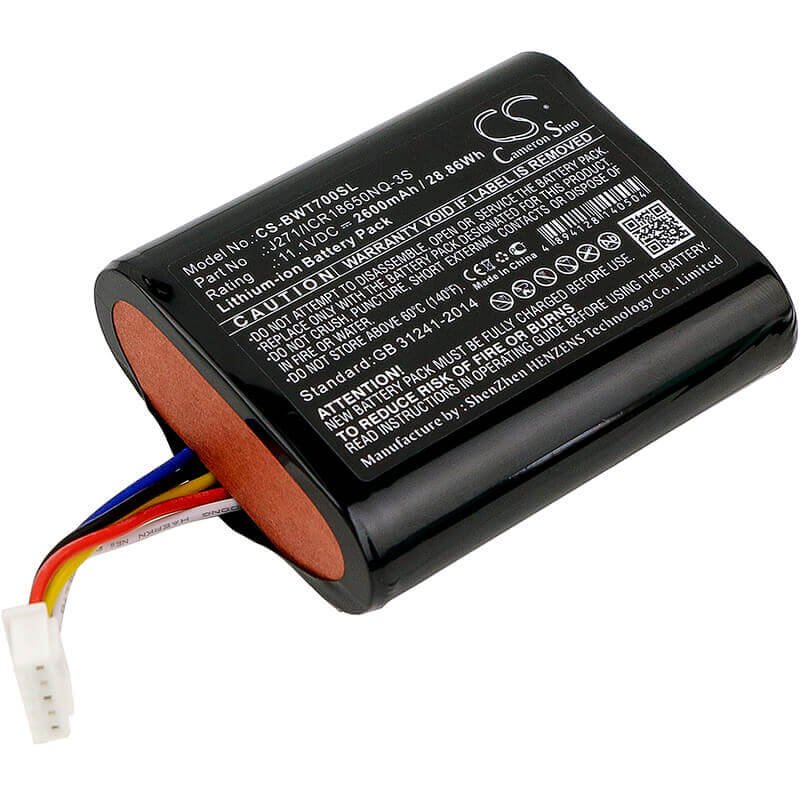 Battery For Bowers & Wilkins, T7 11.1v, 2600mah - 28.86wh Speaker Cameron Sino Technology Limited   