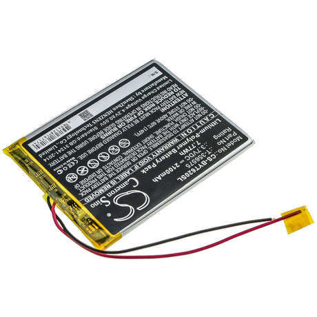 Battery For Boyue, T62 3.7v, 2100mah - 7.77wh E-book, E-reader Cameron Sino Technology Limited   