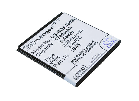 Battery For Bq Aquaris 4 3.8v, 1700mah - 6.46wh Mobile, SmartPhone Cameron Sino Technology Limited   