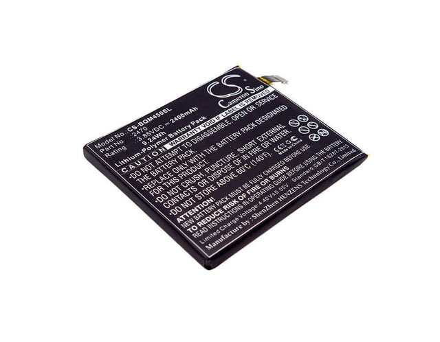 Battery For Bq Aquaris A4.5, Aquaris A4.5 4g, Aquaris M4.5 3.85v, 2400mah - 9.24wh Mobile, SmartPhone Cameron Sino Technology Limited   