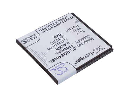 Battery For Bq Aquaris E4, 1700 3.8v, 1700mah - 6.46wh Mobile, SmartPhone Cameron Sino Technology Limited   