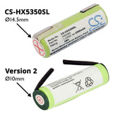 Battery For Braun 1008, 1012, 1013 1.2v, 2500mah - 3.00wh Toothbrush Cameron Sino Technology Limited   