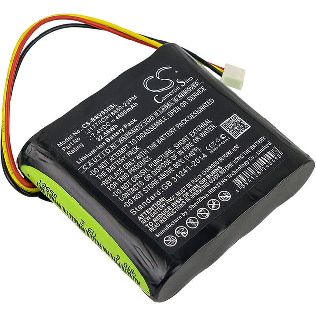 Battery For Braven, 850 7.4v, 4400mah - 0.56wh Speaker Cameron Sino Technology Limited   