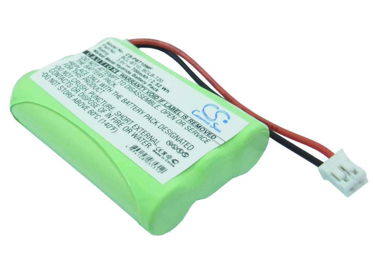 Battery For Brother Intellifax-1960c, Intellifax-2580c, Bcl-d10 3.6v, 700mah - 2.52wh Mobile Fax Cameron Sino Technology Limited   