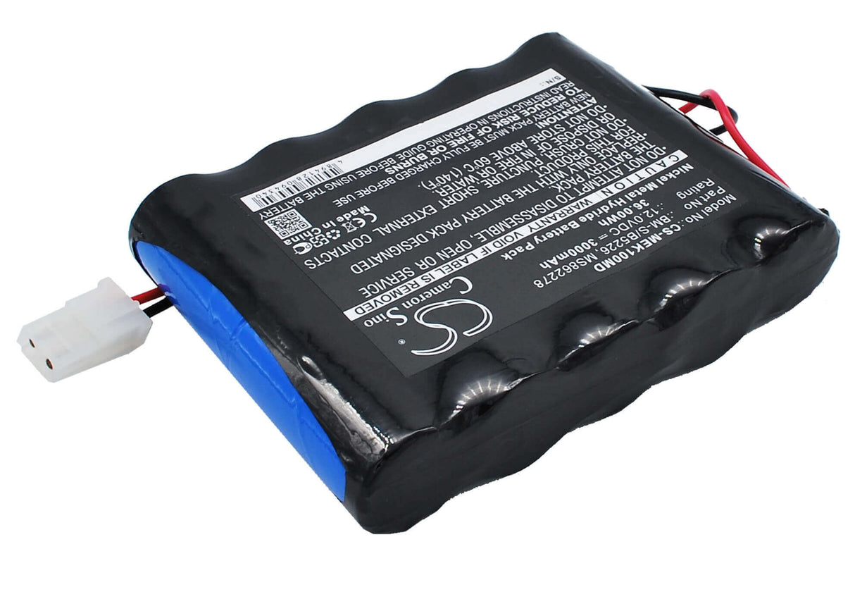 Battery For Burdick Corp Elite Ek10, Ek10, Elite 2 12.0v, 3000mah - 36.00wh Medical Cameron Sino Technology Limited (Medical)   