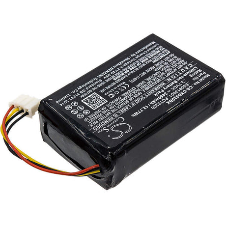 Battery For C-one, E-id, Xgk-c-one-e-id 3.7v, 3450mah - 12.77wh Barcode Scanner Cameron Sino Technology Limited   