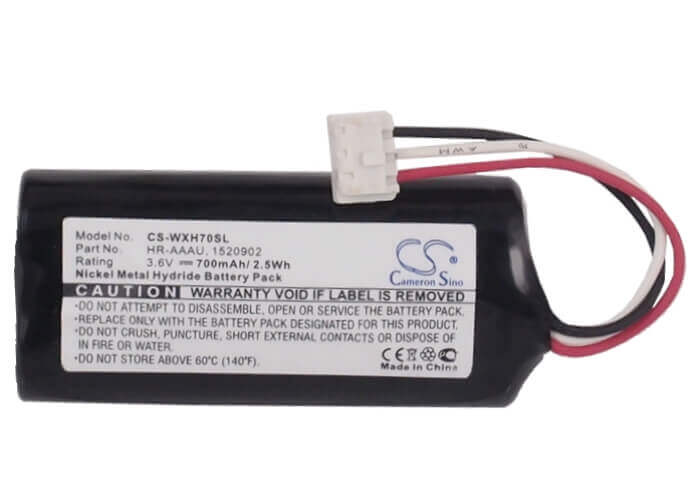 Battery For Cadus Clipper 3.6v, 700mah - 2.52wh Shaver Cameron Sino Technology Limited   