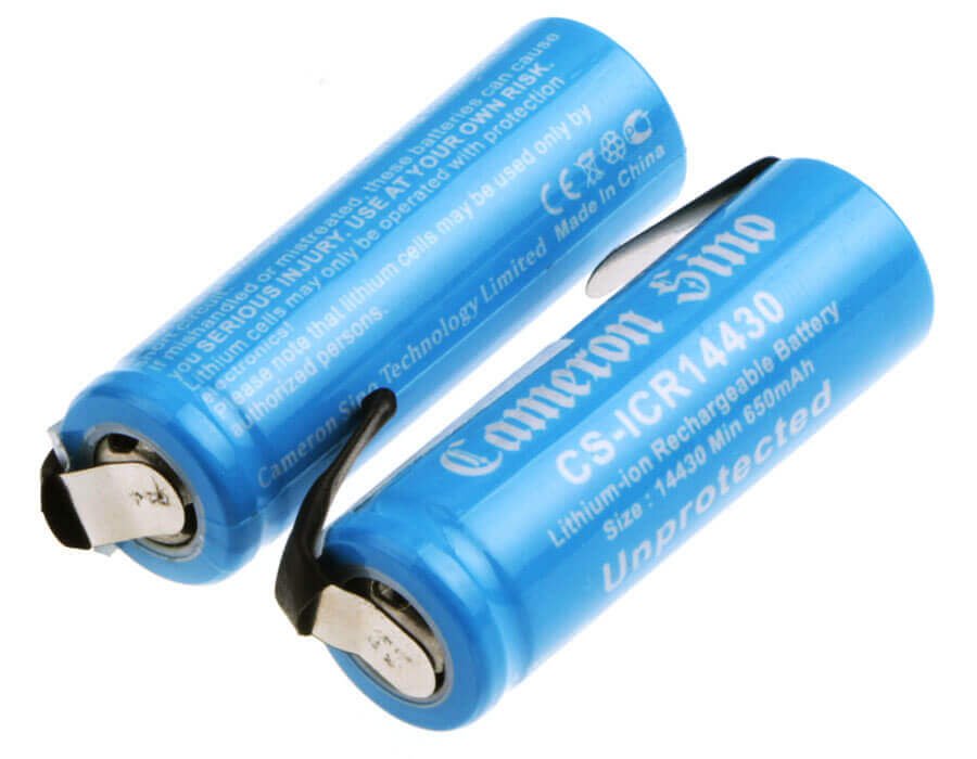 Battery For Cameron Sino, 14430 3.7v, 700mah - 2.59wh 14430 Cameron Sino Technology Limited   