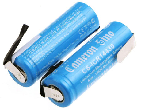 Battery For Cameron Sino, 14430 3.7v, 700mah - 2.59wh 14430 Cameron Sino Technology Limited   