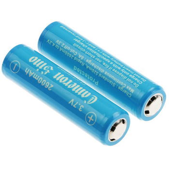 Battery For Cameron Sino, Icr18650, Inr18650, Nr18650 3.7v, 2600mah - 9.62wh