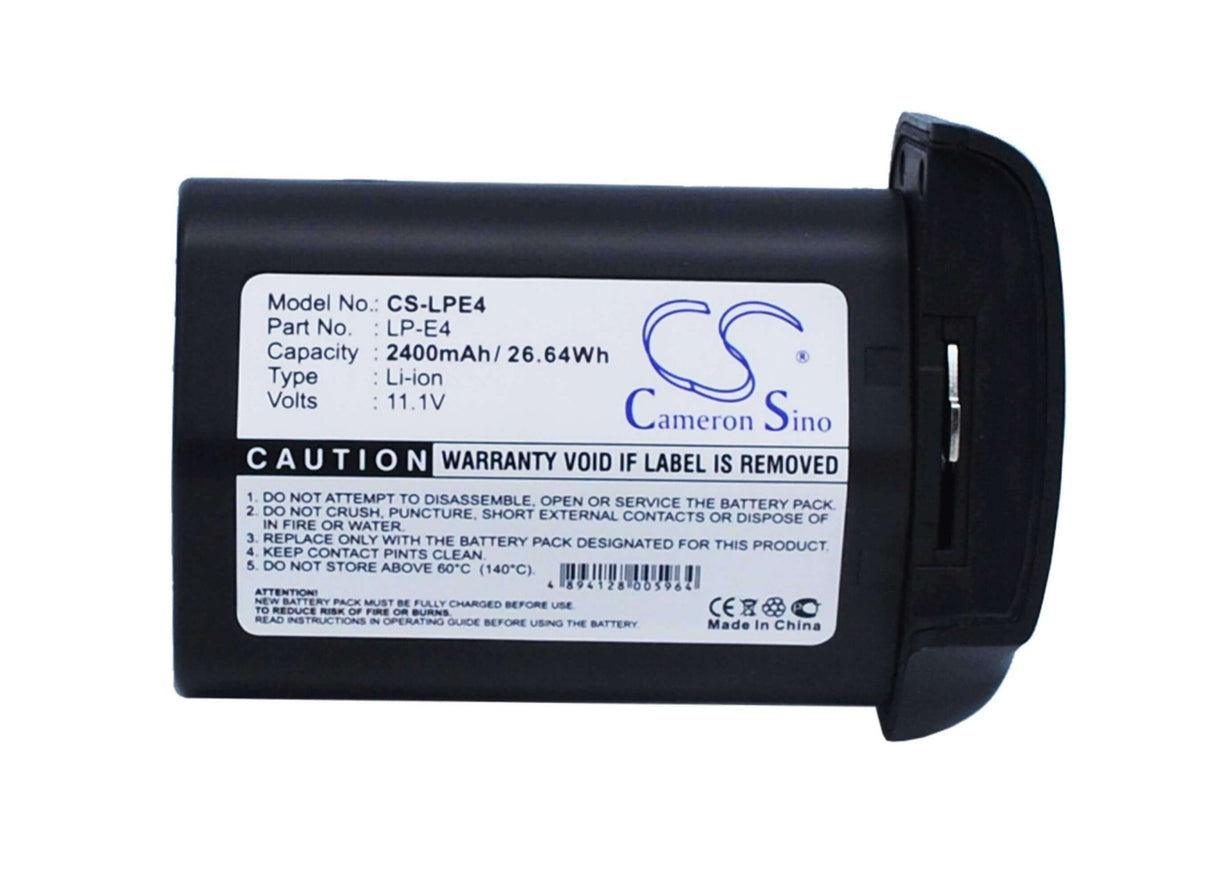 Battery For Canon 540ez, 550ex, 580ex, 580ex-ii, 11.1v, 2400mah - 26.64wh Camera Cameron Sino Technology Limited   