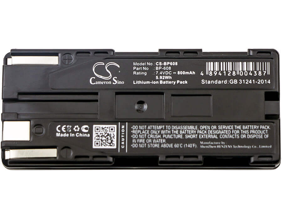 Battery For Canon C2, Dm-mv1, Dm-mv10, E1, 7.4v, 1050mah - 7.77wh Camera Cameron Sino Technology Limited   