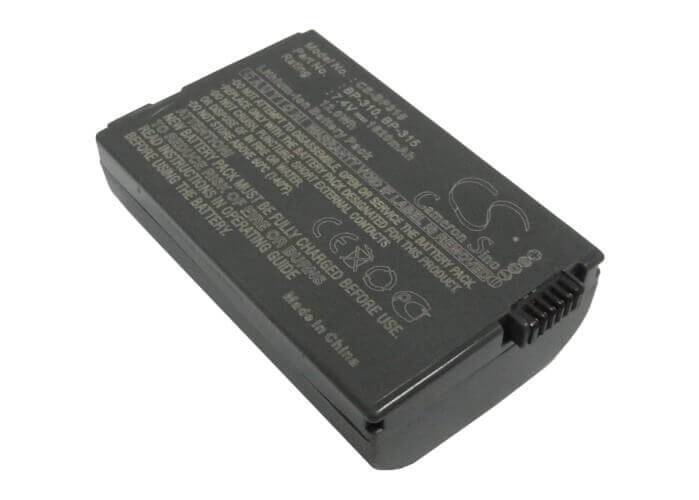 Battery For Canon Dc51, Ixy Dvm5, Mvx4i, 7.4v, 1620mah - 11.99wh Camera Cameron Sino Technology Limited   