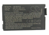 Battery For Canon Dc51, Ixy Dvm5, Mvx4i, 7.4v, 1620mah - 11.99wh Camera Cameron Sino Technology Limited   