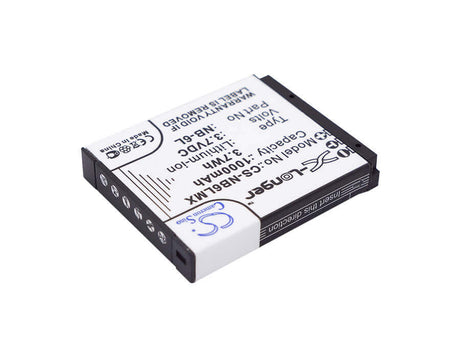 Battery For Canon Digital Ixus 200 Is, 3.7v, 1000mah - 3.70wh Camera Cameron Sino Technology Limited   