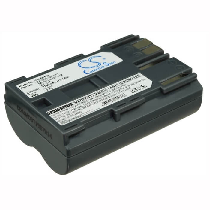 Battery For Canon Dm-mv100x, Dm-mv100xi, Dm-mv30, Dm-mv400, 7.4v, 1500mah - 11.10wh Camera Cameron Sino Technology Limited   