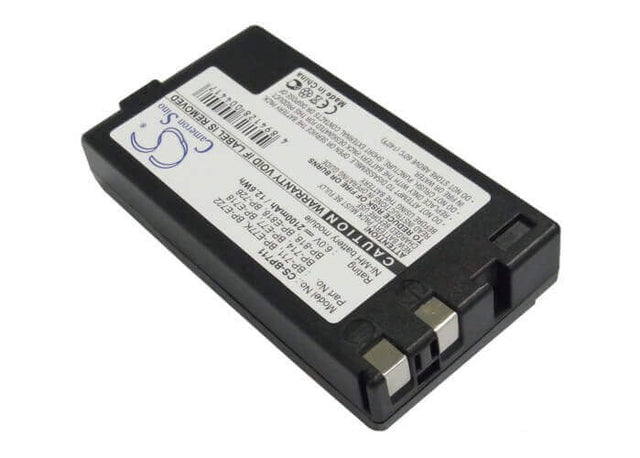 Battery For Canon E06, E07, E08, E09, 6v, 2100mah - 12.60wh Camera Cameron Sino Technology Limited   