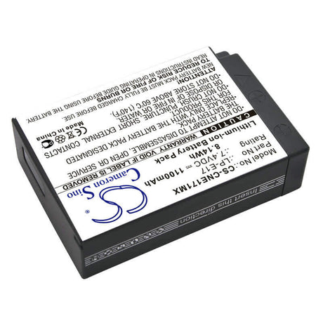 Battery For Canon, Eos 200d, Eos 750d, Eos 760d 7.4v, 1100mah - 8.14wh Camera Cameron Sino Technology Limited (Suspended)   