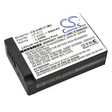 Battery For Canon, Eos 200d, Eos 750d, Eos 760d 7.4v, 950mah - 7.03wh Batteries for Electronics Cameron Sino Technology Limited (Suspended)   