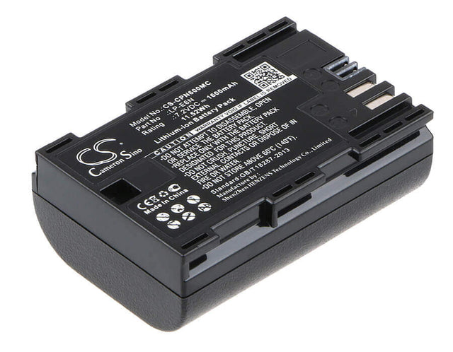 Battery For Canon Eos 5d Mark Ii, 7.2v, 1600mah - 11.52wh Camera Cameron Sino Technology Limited   