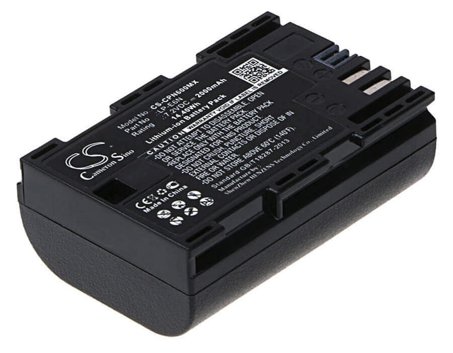 Battery For Canon Eos 5d Mark Ii, 7.2v, 2000mah - 14.40wh Camera Cameron Sino Technology Limited   